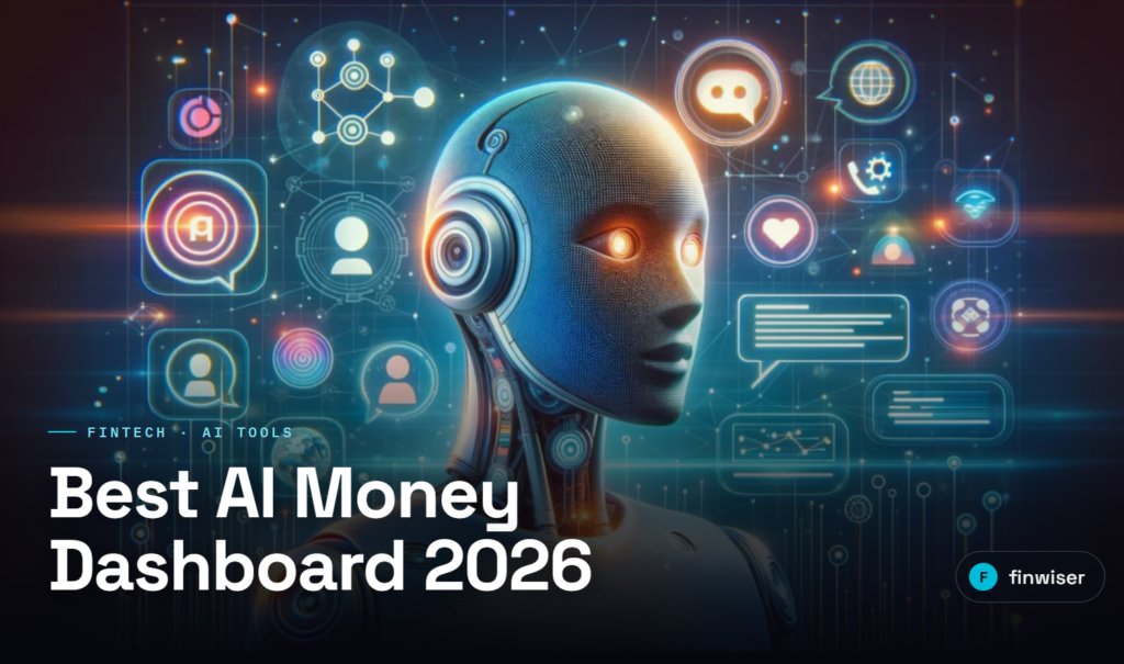 Mechanical hand offering a glowing dollar sign, illustrating the best AI money dashboard comparison for 2026