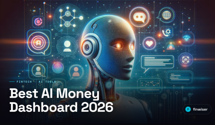 Mechanical hand offering a glowing dollar sign, illustrating the best AI money dashboard comparison for 2026